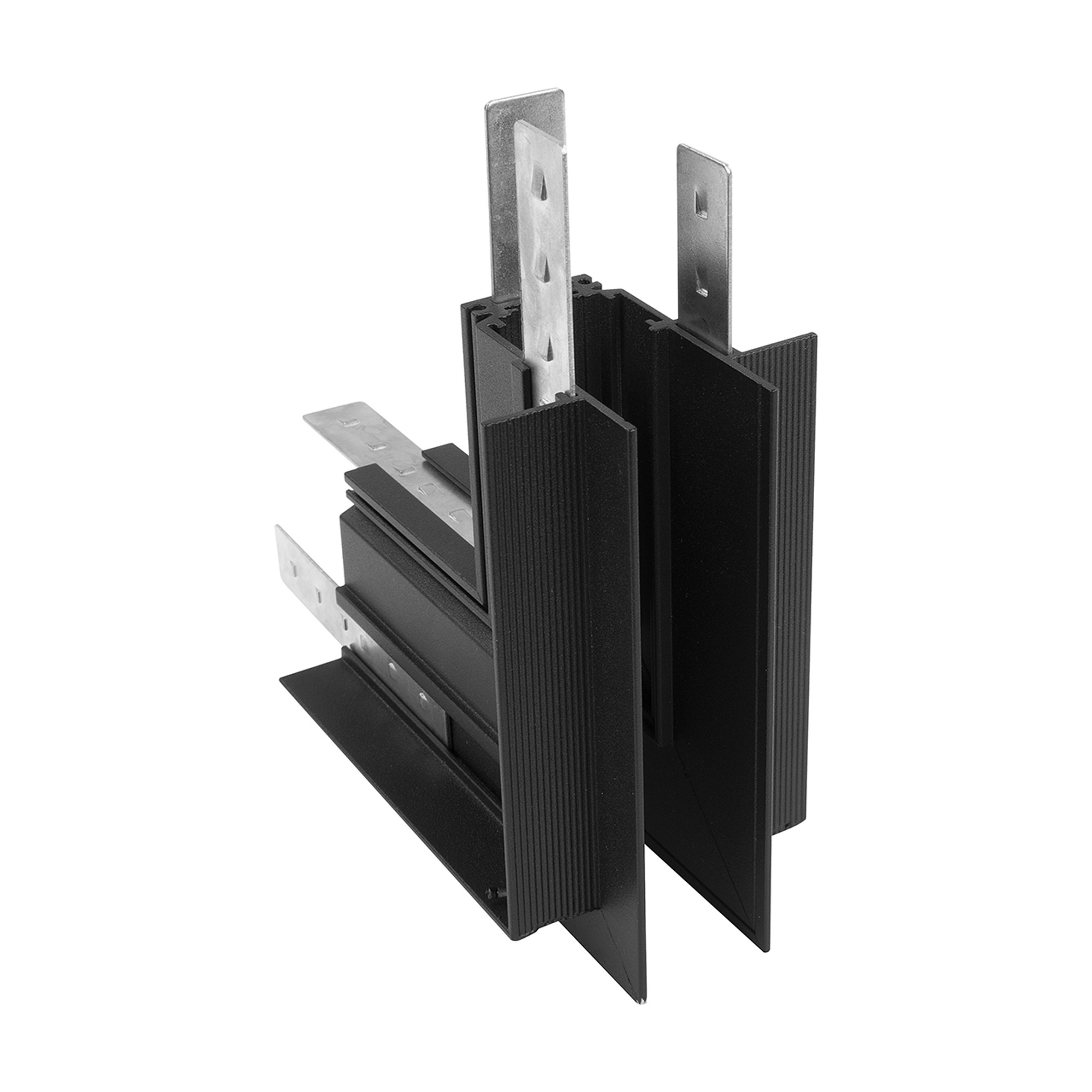 M8311  Magneto Recessed L-Joint Wall To Wall Out; Black For M8307/M8308